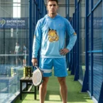 Buzo Azul y Celeste Somos Padel